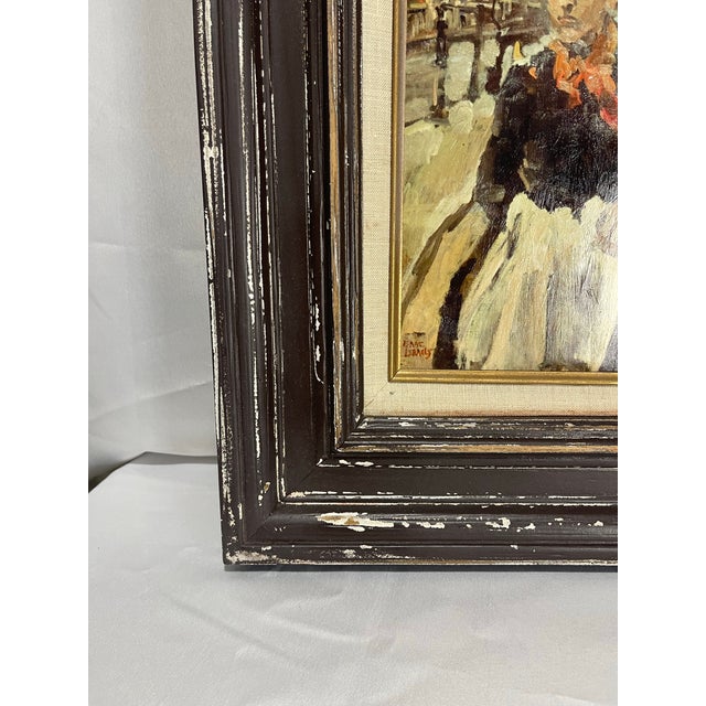 Two Maids in Amsterdam — After Isaac Israëls, C. 1894 — Hand-Textured Fine Art Print For Sale - Image 12 of 12