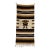 Textile Handwoven Lamb Wool Aztec Tribal Rug Southwestern Navajo Style Decor For Sale - Image 7 of 7