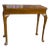 19th Century English Walnut Lift Top Game Table For Sale