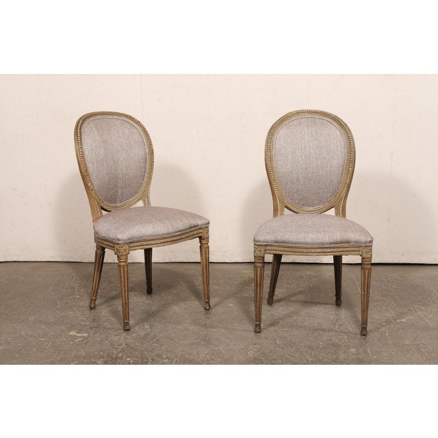 Set of 6 French Dining Side Chairs, 19th C. For Sale - Image 11 of 13