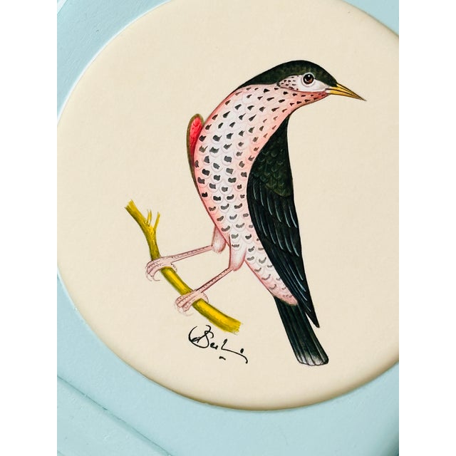 Hand-painted by our master artist with stunning attention to color and detail. The soft pinks, deep greens, and fine...