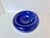 Blue Late 20th Century Modernist Blown Glass Centerpiece Bowl For Sale - Image 8 of 9