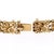 Art Nouveau French Bracelet Diamond 18k &17k Yellow Gold Flowers Leaf Design For Sale - Image 4 of 5