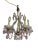 1950s Strass Swarovski Crystal Santa Maria Murano Glass & Brass Pink Chandelier For Sale In New York - Image 6 of 12