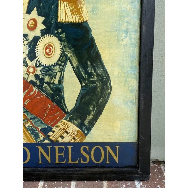 English Pub Sign, "Free House - the Lord Nelson" For Sale - Image 11 of 12