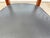 Vintage Blue Leather Office Chair With Nailhead Trim For Sale - Image 12 of 14