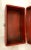 Red Antique Red & Black Lacquered Chinoiserie Chest For Sale - Image 8 of 12