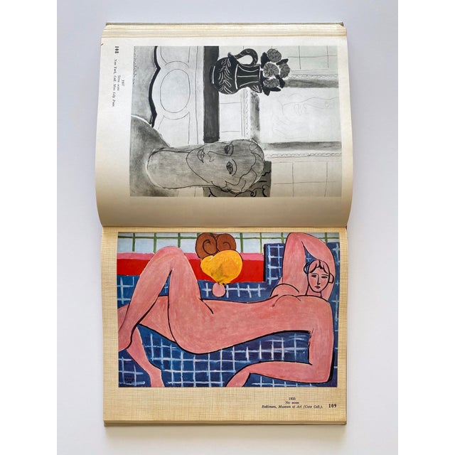 Henri Matisse Vintage 1958 First Edition Fine Art Lithograph Print Large Volume French Modern Art Hardcover Book For Sale - Image 11 of 18