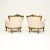 Rococo Set of French Giltwood Armchairs, 1930s For Sale - Image 3 of 12