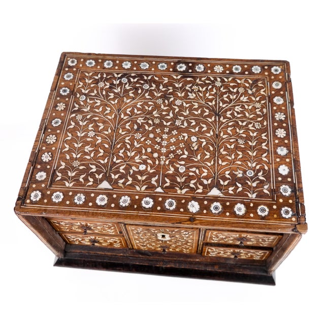 Inlaid Table Cabinet For Sale - Image 9 of 9