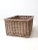 Vintage Wicker Storage Basket For Sale - Image 10 of 11