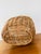 Vintage Rustic Boho Woven Wicker Reed Bamboo Handle Gathering Bread Basket For Sale - Image 9 of 9