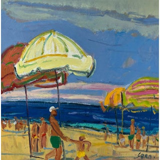 Impressionistic Seascape Original Oil Painting For Sale