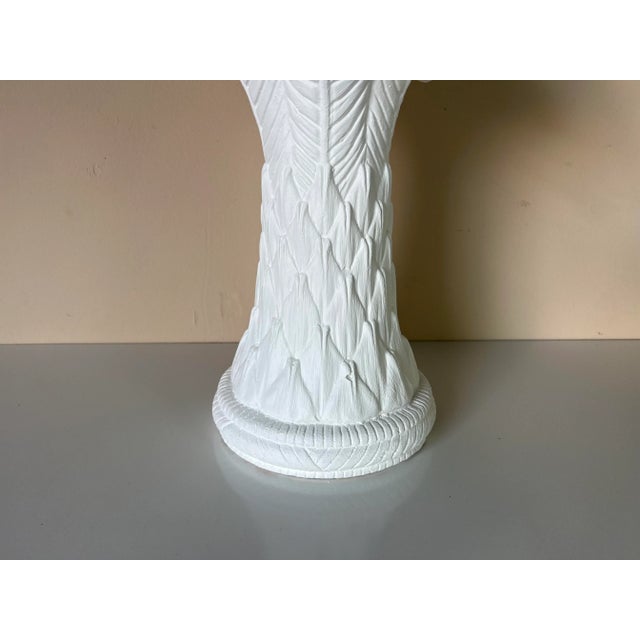 Vintage Palm Beach Palm Tree - Shape Plaster Table Lamp For Sale In Miami - Image 6 of 11