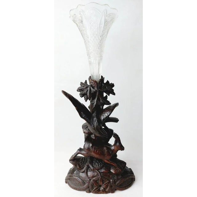 1950s Black Forest Insert Vase, 1950s For Sale - Image 5 of 5