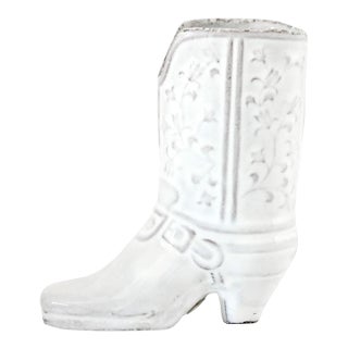 Astier de Villatte Austin Mini Boot Vase For Sale