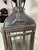 Metal 19th Century Rare Antique Early 19th Century French #1 Steel Glass Candle Holder Lantern For Sale - Image 7 of 16