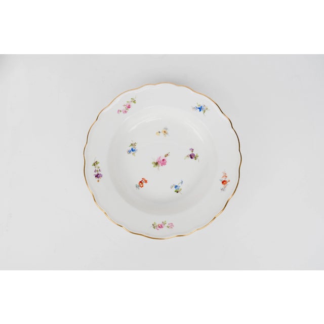 8 Meissen Porcelain Dinner Plates, Germany, Circa 1890 For Sale - Image 10 of 10