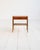 Scandinavian Teak Bedside Table with Rattan Shelf, 1950s For Sale - Image 4 of 13