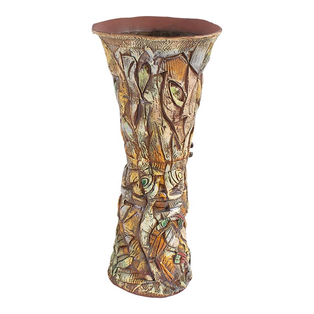 Barry Unitas Barnes 2012 Studio Pottery Vessel For Sale