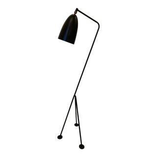 Black Grasshopper Floor Lamp For Sale