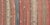 Textile Multicolor Striped Vintage Turkish Kilim Runner With Coral Blue Tones For Sale - Image 7 of 11