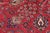 Floral Persian Vintage Tabriz Red/Purple Wool Rug - 9'7'' X 13'1'' For Sale In New York - Image 6 of 10