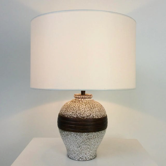 French Ceramic Table Lamp, 1940s For Sale - Image 13 of 13