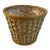 Vintage Wicker Planter Basket For Sale
