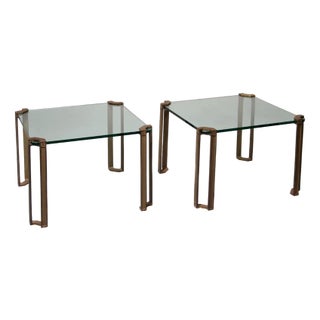 Vintage T24 Side Tables by Peter Ghyczy, 1970s, Set of 2 For Sale