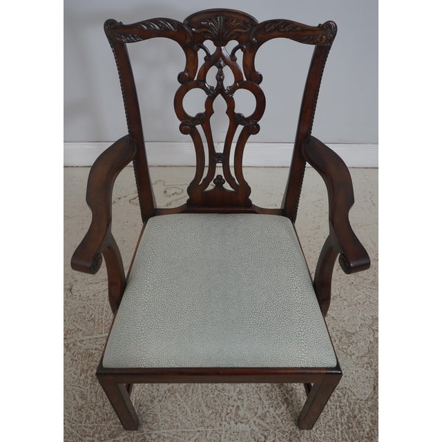Age: Approx: 15 Years Old Details: 4030-596 Carved Details Quality Construction 18 C. Design Chippendale Style Traditional...