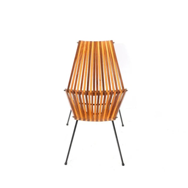 Mid-Century Modern Model 218 Side Chair by Dirk Van Sliedregt for Rohé, 1960s For Sale - Image 6 of 10