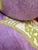 Lavender Chinoiserie / Hollywood Regency Fully Upholstered Lounge Chair by Laura Richard. Circa 1990s For Sale - Image 8 of 15