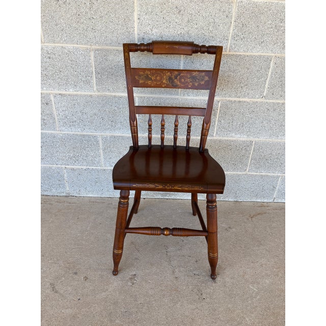 Hitchcock (A) Hitchcock Riverton Harvest Maple Inn Chair For Sale - Image 4 of 10