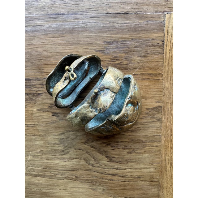 Bronze Mid 20th Century Articulating Bronze Abstract Sculpture For Sale - Image 8 of 16