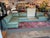 Fitzgerald Modular Teal Leather Sofa With Storage Ottoman, Set For Sale - Image 16 of 17