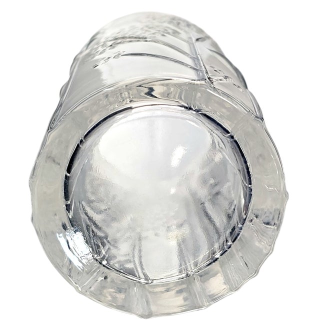 1970s Iittala Finland Oiva Toikka Nuutajärvi Flora Drinking Glass – 4.75” Tumbler For Sale - Image 5 of 5