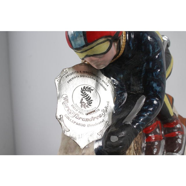 Italian Hand-Crafted and Painted Ceramic Brandy Distillery Sculpture, 1950s For Sale - Image 14 of 17