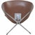 Tall Swan Chair in Mokka Leather by Arne Jacobsen, 2007 For Sale - Image 11 of 14