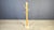Eye catching coat stand by Ettore Sottsass made from ash wood and a travertine base. Cool timeless and practical design...