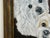 Original framed dog portrait painting by Ashley Beech Reid featuring three small companion dogs in a close-up composition....