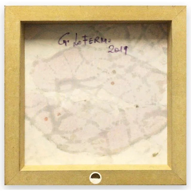 Contemporary Reticulum - Oil Painting 2019 by Giorgio Lo Fermo 2019 For Sale - Image 3 of 4