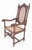 Cromwellian Farmhouse Carved Oak Twist Barley Armchairs, 1890s, Set of 2 For Sale - Image 4 of 9