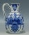 Antique Faience Dutch Delft Jug Hand Painted For Sale - Image 9 of 9
