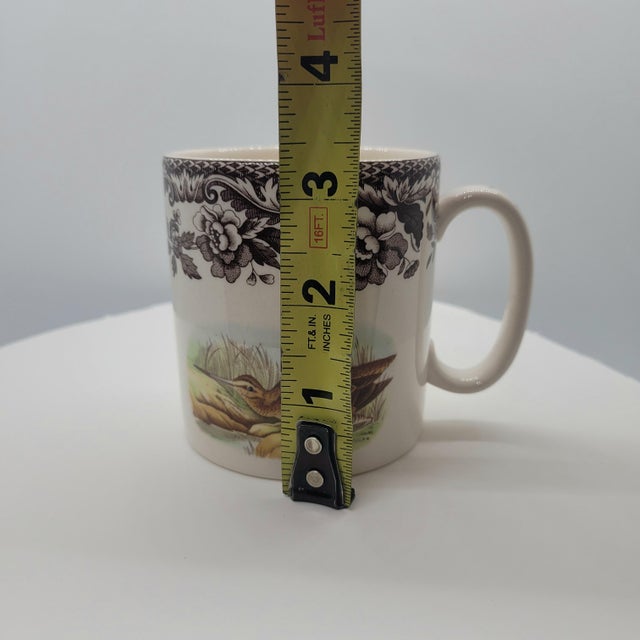 Brown Late 20th Century Spode Woodland Quail Mug For Sale - Image 8 of 8