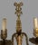 Mid 20th Century Pair of Vintage Two Light Gilt Metal Candelabra Wall Sconces Lamps For Sale - Image 5 of 9