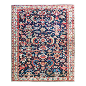 Early 20th Century Persian Heriz Rug