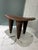 Rustic Hand‑Carved Wooden Stool – Organic Primitive Accent From Material Possessions Chicago For Sale In Chicago - Image 6 of 9