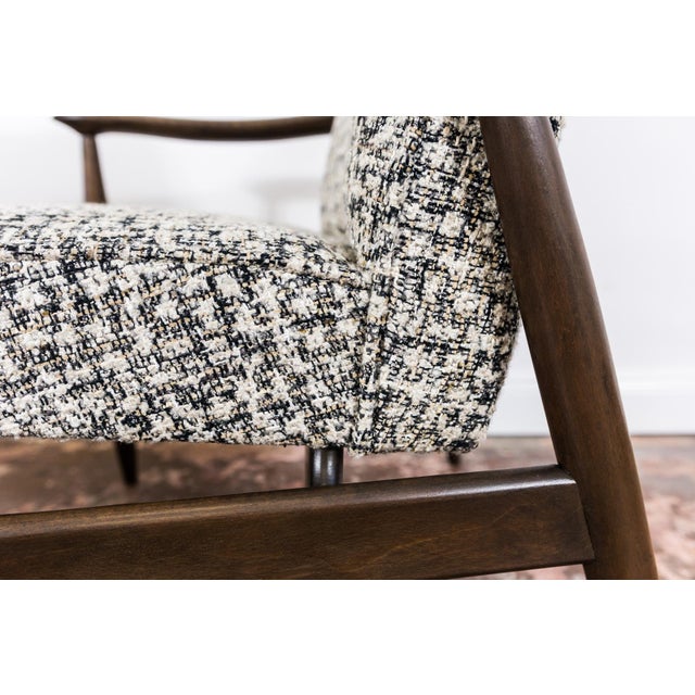 Mid-Century Modern GFM 87 Lounge Chair by Juliusz Kędziorek for GFM, Poland, 1960s For Sale - Image 13 of 14