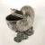 Antique English Silver Plated Nautilus Shell Spoon Warmer For Sale - Image 4 of 8